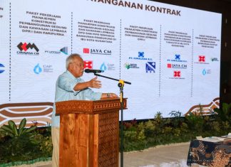 Otorita IKN Resmikan Enam Kontrak Baru, Basuki Hadimuljono Dorong Pembukaan Lapangan Kerja Baru