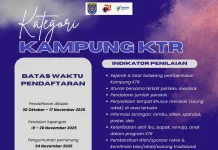 Yuk, Daftar Lomba Kampung KTR 2025! Wujudkan Lingkungan Sehat dan Bebas Asap Rokok
