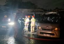 Bencana Dini Hari di Bojongsari: Korsleting Listrik Diduga Hanguskan Car Wash dan 4 Mobil di Depok