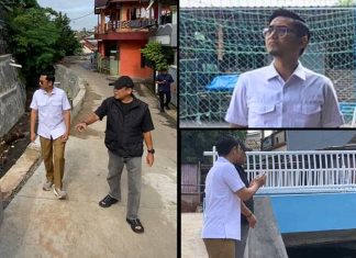 Ade Supriyatna Ketua DPRD Depok Sidak Turap RW 05 Setu Pedongkelan, Pastikan Aman dan Berdampak bagi Warga