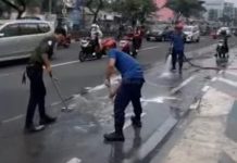 Bahu Jalan Margonda Berubah Jadi Perangkap: Tumpahan Limbah Restoran Sebabkan Sejumlah Pemotor Terpeleset Jatuh