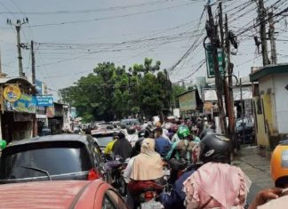 Arus Mudik Lokal Picu Kemacetan di Sejumlah Jalan Kota Depok