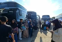 Penumpang Bus di Terminal Jatijajar Depok Tembus 1.600 Orang per Hari