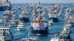 Kapal-kapal Global Sumud Flotila