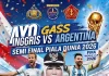 Sinergi Tiga Pilar Kukusan, Lurah Olif Sulap Halaman Kantor Kelurahan Jadi Arena Nobar Semifinal Klasik Argentina-Inggris