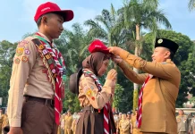 Kirim 155 Personel ke Buperta Cibubur, Kwarcab Depok Catatkan Peserta Jamnas XII Terbanyak se-Indonesia