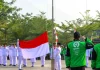 Perdana dalam Sejarah, Mitra Driver Gojek Bentuk Pasukan Paskibra dan Gelar Semarak Kemerdekaan RI ke-81