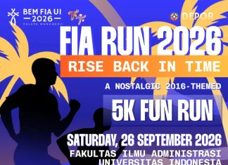 Usung Nuansa Nostalgia 2016, FIA RUN 2026 Siap Gelar Ajang Lari 5K di Kampus UI