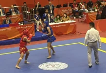 Tiga Sanda Gugur di Semifinal, Wushu Indonesia Genapi Raihan Lima Perunggu di Asian Games 2026