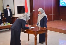 Resmi Dilantik, Pengurus PKTP Kecamatan se-Kota Depok Didorong Perkuat Upaya Promotif dan Preventif Kanker