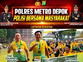 Semarakkan UI Half Marathon 2026, Kapolres Metro Depok Tekankan Pentingnya Gaya Hidup Sehat dan Sinergitas Publik