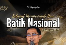 Hari Batik Nasional 2026: Ade Supriyatna Ketua DPRD Depok Minta Generasi Muda Bangga Kenakan Batik dalam Setiap Kesempatan